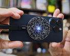 The Digiera LPS2000M on the Apple iPhone 15 Pro.