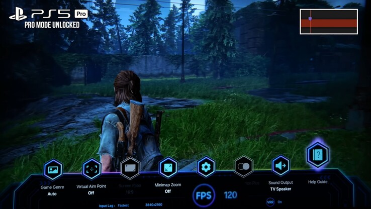 Digital Foundry PS5/PS5 Pro VRR stuttering test (Image source: screenshot, Digital Foundry YouTube)