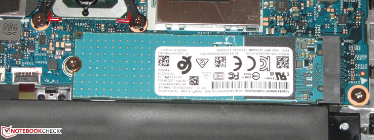 The main storage device is an NVMe SSD