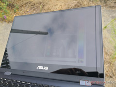 Outdoors on overcast day