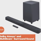 The Bar 500 sports Dolby Atmos, MultiBeam technology but lacks up-firing speakers (Image source: JBL)