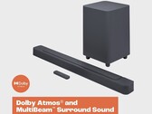 The Bar 500 sports Dolby Atmos, MultiBeam technology but lacks up-firing speakers (Image source: JBL)
