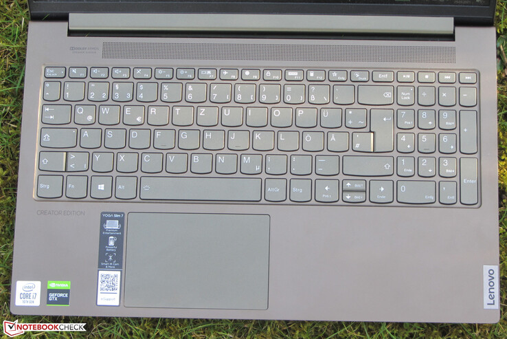 Lenovo Yoga Creator 7 15IMH05 review Dolby Vision very good