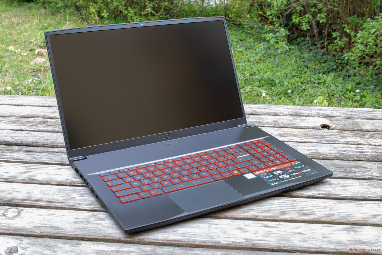 MSI GF75 Thin 8RD (i7-8750H, GTX 1050Ti Max-Q) Laptop Review ...