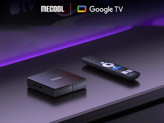 The MEon1 is currently available for around $103. Pictured: a promo picture of the Google TV box