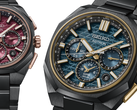 The green Seiko HAB009J and burgundy HAB010J, pictured.