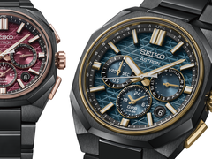 The green Seiko HAB009J and burgundy HAB010J, pictured.