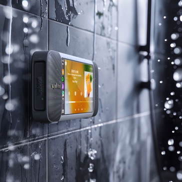 The Nomad can be mounted in the shower... (Image source: UpBeat)