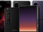 The blurred live image shows the Sony Xperia 1 III looking identical to the concept render. (Image source: AndroidNext/@OnLeaks - edited)