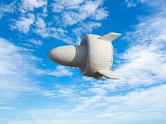 The S1500 wind turbine in the sky (Image source: People's Daily, China; AI-edited)