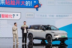 The new $15,000 Toyota bZ3X launched in China (Image source: Carscoops)
