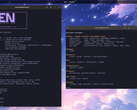 Zenclora Linux 2.0 with the new package manager in a terminal window