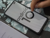 The alleged S10+ on Android 10. (Source: YouTube)