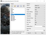 Our customised RTX benchmark settings