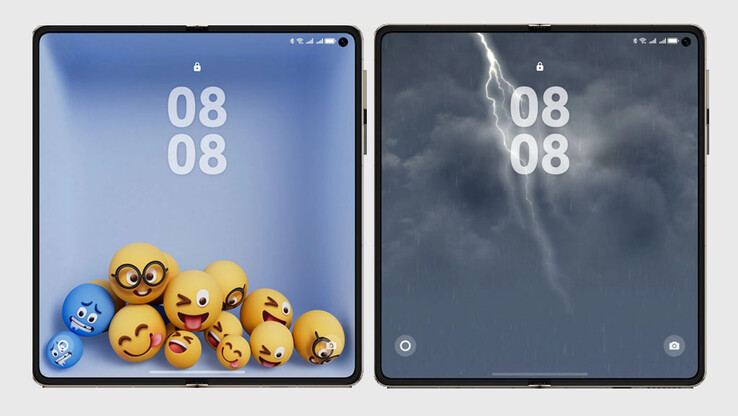 Interactive lock screen themes are available (Image source: Huawei)