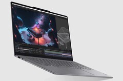 The Lenovo Yoga Slim 7i &#039;Aura Edition&#039; boasts Intel&#039;s Lunar Lake chips. (Image source: Lenovo)