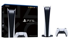 Both the regular PS5 and Digital Edition (pictured here) get to utilize the souped-up I/O system. (Image source: Sony)