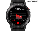 The Cross Fit2 supports GPS and heart rate monitoring, among other features. (Image source: North Edge)