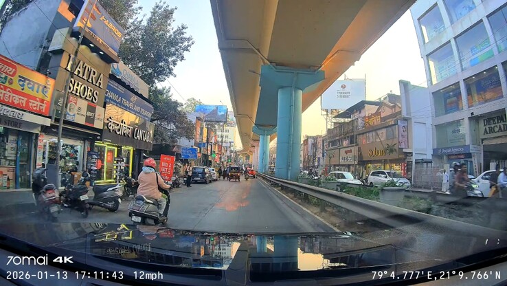 The 70mai 4K T800 front cam