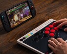 An 8BitDo Arcade Controller connected to a Nintendo Switch 2. (Image source: 8BitDo)
