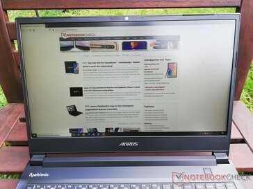 Aorus 5 - Outdoor use