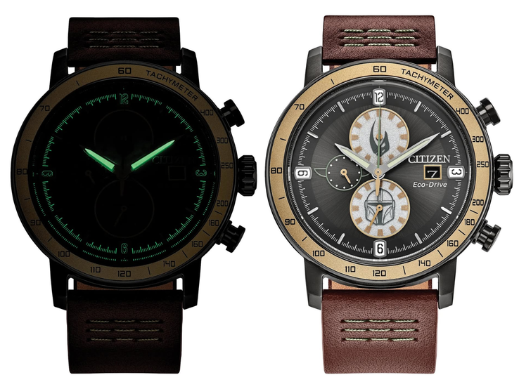 The Citizen Star Wars Mandalorian CA0857-09W watch