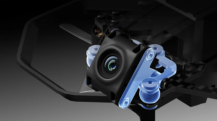 The drone's gimbal looks rather unconventional (Image source: iFlight)