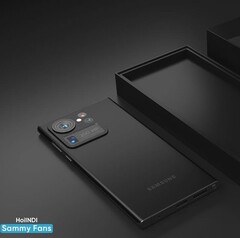 Galaxy S23 Ultra concept render. (Source: HoiIndi)