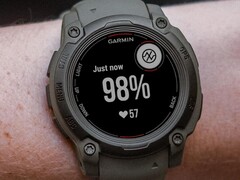 Garmin has released a heart rate bug fix in new beta software for Instinct 3 smartwatches (pictured). (Image source: Garmin)