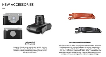 The new half-case has a cutout for the ISO dial (Image source: Leica Rumors)