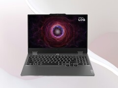 The Lenovo LOQ 15ARP9 Gen 9 gaming laptop on sale features a backlit keyboard. (Image source: Lenovo, Unsplash, edited)