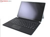 Lenovo IdeaPad Miix 510-12ISK sitting on the keyboard dock