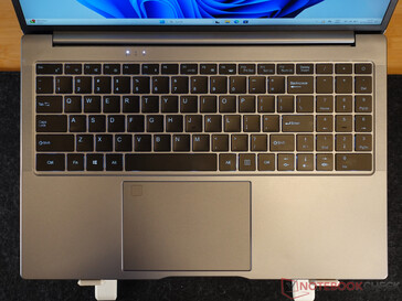 To compare: The N16 Pro's keyboard