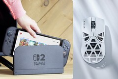 The Nintendo Switch 2 will officially support gaming mice. (Image source: Nintendo / Razer)
