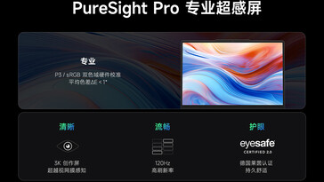 Screen specs (Image source: Lenovo)