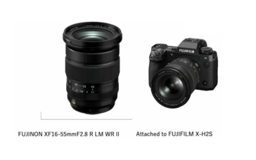 ...and the Fujinon XF 16-55mm f/2.8 R LM WR II lens. (Image source: Fujifilm Meta Page)