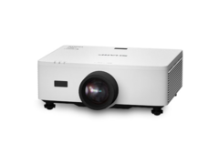 Both Sharp P601Q and P721Q laser projectors have motorized lens shift (horizontal and vertical). (Image source: Sharp)