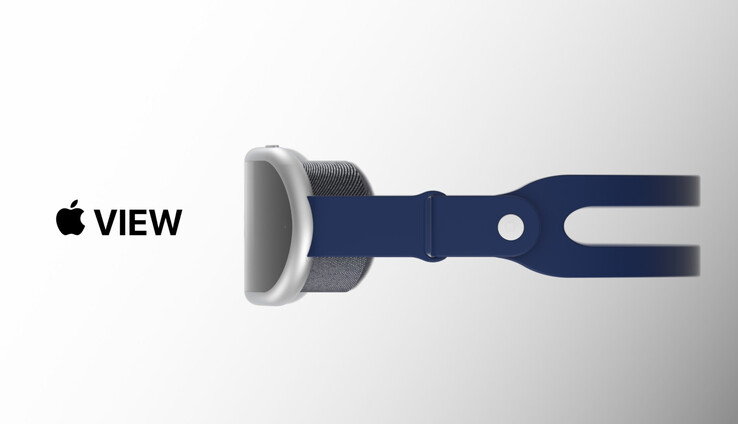 A concept render of Apple's mixed-reality headset. (Image source: Antonio De Rosa)