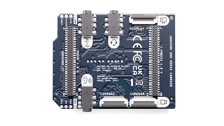 The board adds multiple 3.5mm jacks
