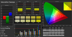 CalMAN saturation calibrated