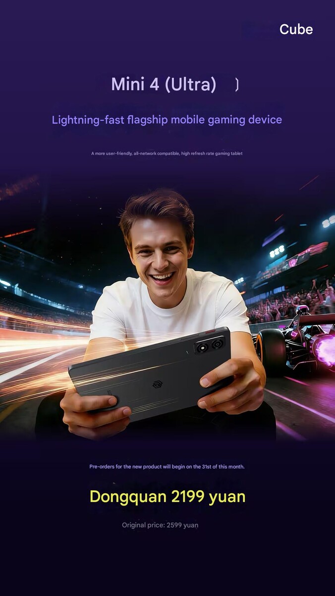 The Dimensity 8300-powered compact gaming tablet sports a 144 Hz display.