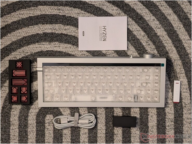 Case contents.