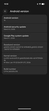 Android version information