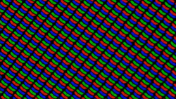 Representation of the sub-pixel array (RGB matrix)