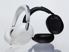 Sony's new wireless headphones come in black and white finishes.