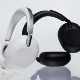 Sony's new wireless headphones come in black and white finishes.
