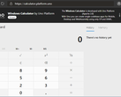 The multi-platform Windows Calculator app can now be found on Uno. (Source: Uno)