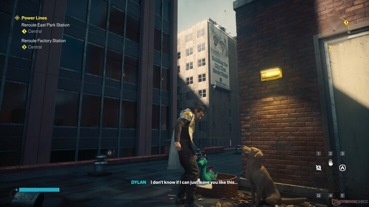 No, I'm not gonna show you where the NPC is, look at this dog instead