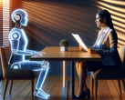 AI-powered interviewers gain ground despite job-seeker pushback (Image source: Dall-E 3)