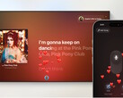 Apple TVs with iPhones turn into karaoke machines with tvOS 26. (Image source: Apple)